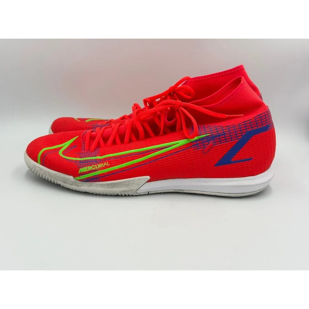 Nike Mercurial Superfly 8 Academy IC Mens‎ 12.5 Red CV0847-600